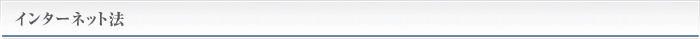 インターネット法 